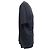 Camiseta de cuello de punto estampada Saint Laurent en algodón negro - vista 5