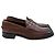 Mocassins Penny Tom Ford em couro marrom Vermelho