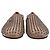 Mocassini Dandelion Spikes in pelle marrone Christian Louboutin - vista 2