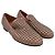Mocassini Dandelion Spikes in pelle marrone Christian Louboutin - vista 4