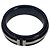 Anello Larghezza T Tiffany & Co in Metallo Nero