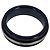 Anello Larghezza T Tiffany & Co in Metallo Nero - vista 9