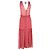 Chantelle Maxikleid mit Blumenmuster aus roser Seide von Ulla Johnson Rot