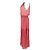 Chantelle Maxikleid mit Blumenmuster aus roser Seide von Ulla Johnson Rot - Ansicht 2