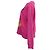 Oversized Sweatshirt aus rosa Baumwolle mit Moschino Couture Teddybär Pink - Ansicht 2