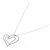 Autre Marque Collar de diamantes de oro blanco K14 Plata - vista 2