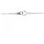 Autre Marque Collar de diamantes de oro blanco K14 Plata - vista 5