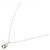 Autre Marque Collar de diamante esmeralda Pt900 Pt850 Plata - vista 2