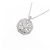 Autre Marque Collana con diamanti Au750 Argento - vista 3