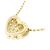 Autre Marque Collana con diamante a forma di cuore Au750 D'oro - vista 4