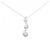 Autre Marque Collana di diamanti Au750 Argento