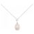 Collana Perlita Mikimoto Au750 in perle d'acqua dolce e diamanti Argento