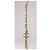 Collana con lettere 'CHANEL' a più fili Multicolore Silver hardware - vue 11