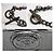 Collana con lettere 'CHANEL' a più fili Multicolore Silver hardware - vue 12
