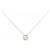 Autre Marque Collana di diamanti Pt900 Pt850 Argento