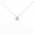 Autre Marque Collana in diamante Pt900 Pt850 Argento