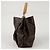 Louis Vuitton Borsa a Spalla Metis Tote Marrone - vista 3