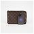 Louis Vuitton Clutch Étrier Voyage PM Marrone - vista 10