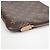 Louis Vuitton Clutch Étrier Voyage PM Marrone - vista 7