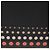 Mulberry Clutch a pois Blu - vista 3
