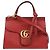 Gucci GG Marmont Mini Handtasche und Schultertasche Rot