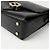 Gucci Bolsa de ombro com alça superior entrelaçada Preto - vista 9
