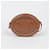 Céline Triope Oval Pulse Schultertasche Braun  - Ansicht 4