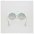 Gucci Gafas de sol redondas Dorado - vista 6