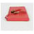 Bamboo Gucci Pochette in bambù con nappa Rosso - vista 6