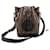 Fendi Borsa a tracolla a secchiello Montrezo Small Marrone
