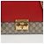 Padlock Gucci Borsa a spalla con lucchetto medio Rosso - vista 2