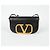 Valentino Borsa a tracolla Superbee con logo Nero - vista 2