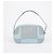 Givenchy Runder Schultertasche mit gestreiftem Muster Blau - Ansicht 3