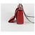 Prada Borsa a tracolla incrociata Diagram Chain Rosso - vista 4