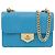 Prada Bolso cruzado de cadena con cierre Diagram Azul