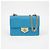 Prada Bolso cruzado de cadena con cierre Diagram Azul - vista 2