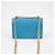 Prada Bolso cruzado de cadena con cierre Diagram Azul - vista 3