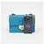 Prada Bolso cruzado de cadena con cierre Diagram Azul - vista 8