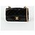 Chanel Borsa a spalla con pattina a fisarmonica Nero - vista 2