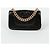 Chanel Borsa a spalla con pattina a fisarmonica Nero - vista 4