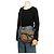 Loewe Borsa a tracolla incrociata Gate Small Marrone - vista 9