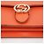 Gucci Interlocking Medium Chain Shoulder Bag Orange - view 9