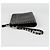 Valentino Clutch con tracolla Rockstud Nero - vista 5