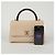 Coco Handle Chanel Bolsa de ombro média em couro caviar com alça de coco Branco - vista 9