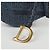 Dior Blue Oblique Denim Canvas Saddle Shoulder Bag - view 4