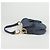 Dior Blue Oblique Denim Canvas Saddle Shoulder Bag - view 6