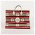 Gucci Borsa Tote Kan Stripe Bianco - vista 2