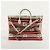 Gucci Borsa Tote Kan Stripe Bianco - vista 6
