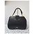 Borsa a Mano Grande Sidonie in Saffiano Lux Nera di Prada Nero - vista 12