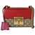 Padlock Gucci Borsa a spalla e crossbody piccola con lucchetto Rosso